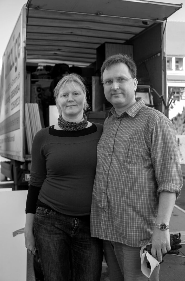 Paar beim Umzug / Moving Couple, 2014